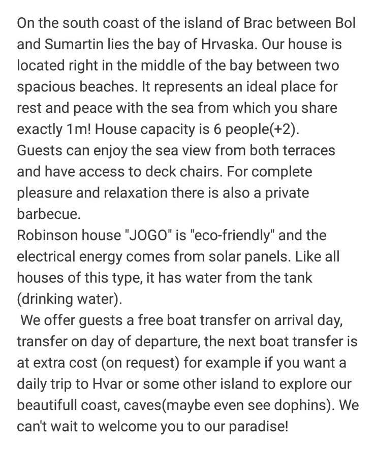 Robinson Beach House Jogo Бол Экстерьер фото